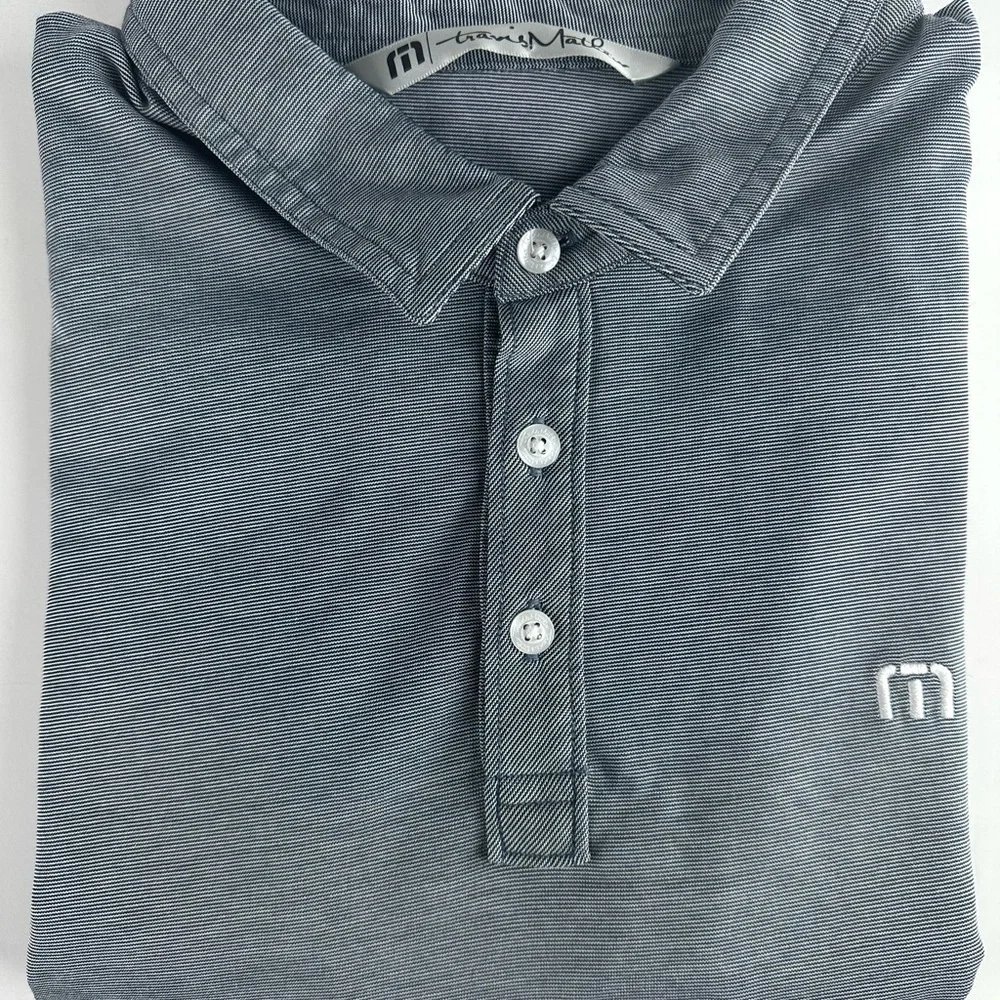 Travis Mathews 1916 MGC Mens Golf Polo Shirt - Picture 2 of 6